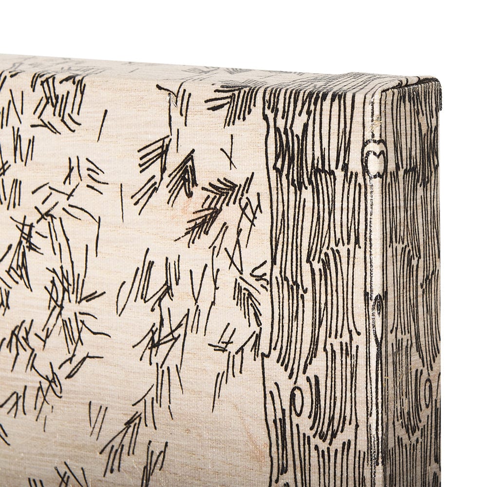 Mercana - Fireside III by Mercana Studio a Hand Embelished Textured Canvas - 102483-S view 3