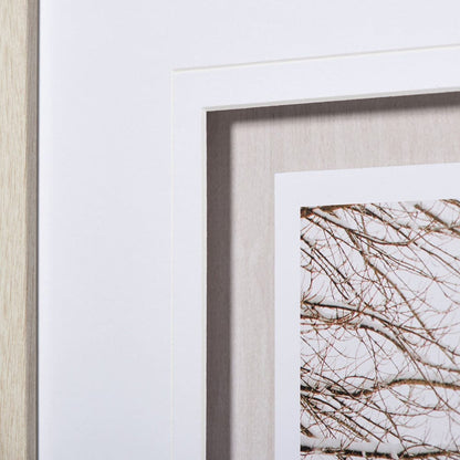 Mercana - First Snow by Aledanda a Framed Art Print Matted under Glass - 13071 view 6