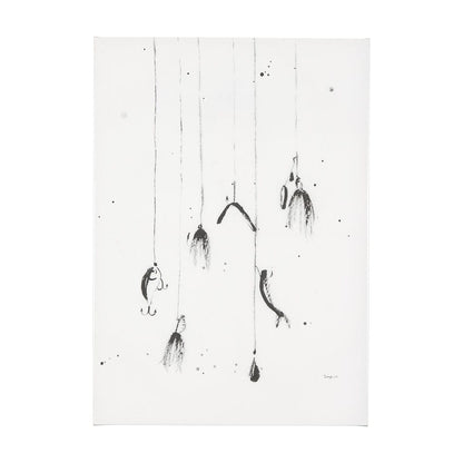 Mercana - Fishing Lure by Mercana Studio a Hand Embellished Textured Canvas - 102418-L view 1