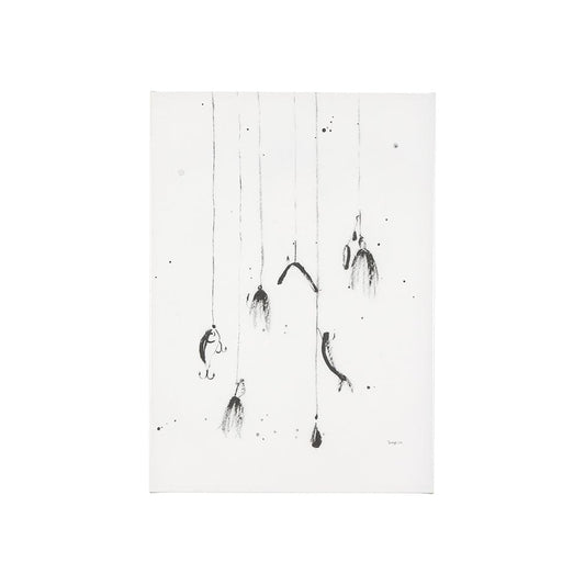 Mercana - Fishing Lure by Mercana Studio a Hand Embellished Textured Canvas - 102418-S view 1