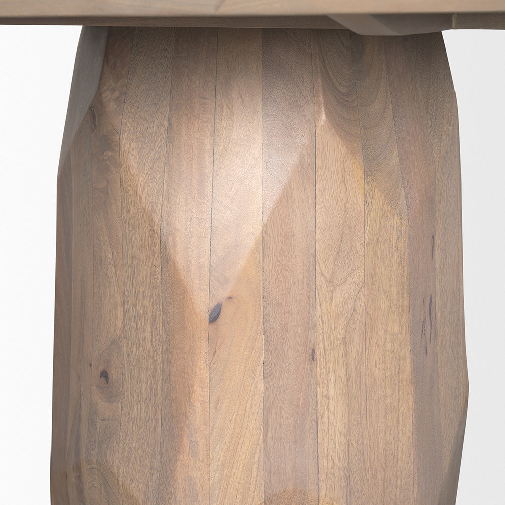 Mercana - Fitzgerald 60" Light Brown Wood Dining Table - 70570-AB view 5