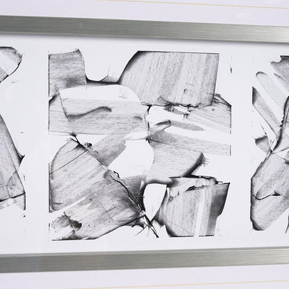 Mercana - Five Square by Studio M a handmade Original Framed Artwork under Glass - 15037 view 6
