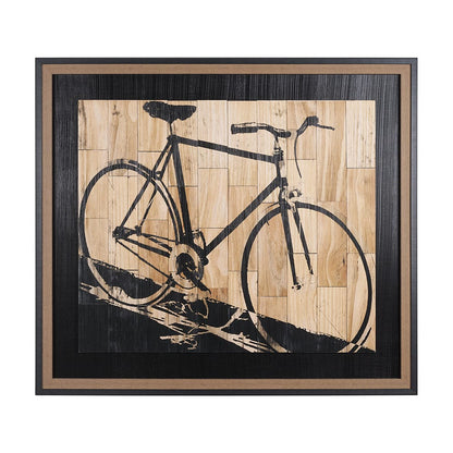 Mercana - Fixed Gear 2 by Paperplate Inc a Hand Embelished Textured Framed Art Print - 9477 view 1