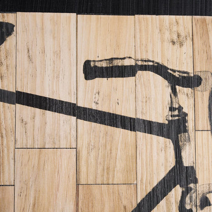 Mercana - Fixed Gear 2 by Paperplate Inc a Hand Embelished Textured Framed Art Print - 9477 view 7