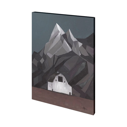 Mercana - Flatten Barn I by Jonathan Klassen a Hand Embellished Textured Canvas - 101340-L view 1