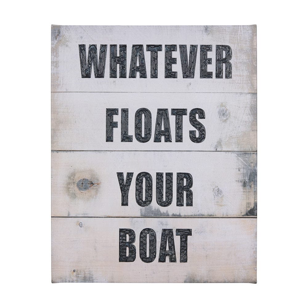 Mercana - Float Your Boat by Mercana Studio a Hand Embellished Textured Canvas - 102182-L view 1