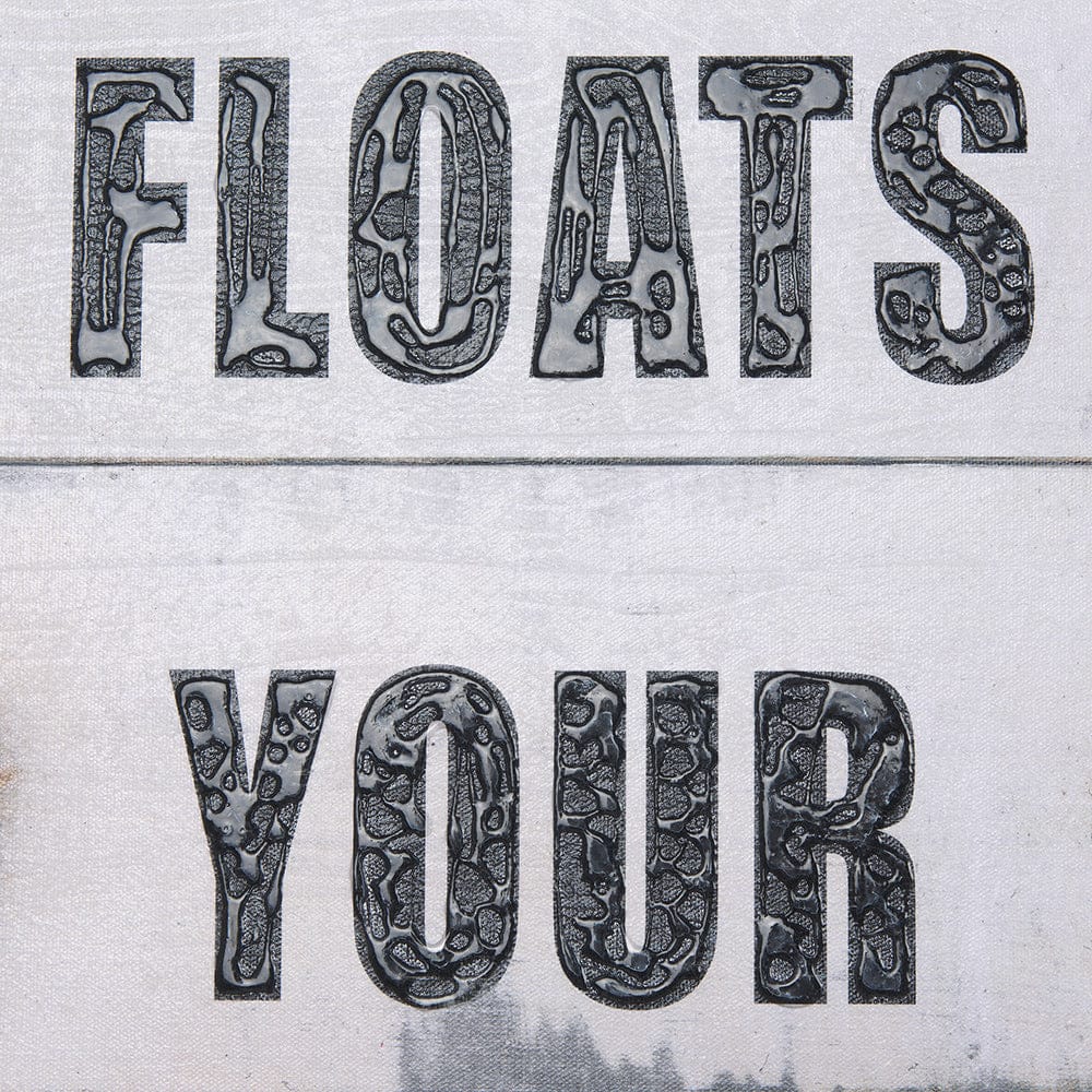 Mercana - Float Your Boat by Mercana Studio a Hand Embellished Textured Canvas - 102182-L view 7