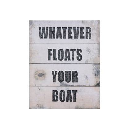 Mercana - Float Your Boat by Mercana Studio a Hand Embellished Textured Canvas - 102182-S view 1
