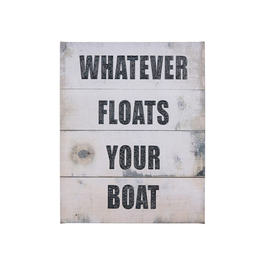 Mercana - Float Your Boat by Mercana Studio a Hand Embellished Textured Canvas - 102182-S view 1