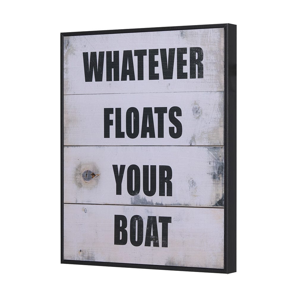 Mercana - Float Your Boat by Mercana Studio a Hand Embellished Textured Framed Art Print - 14225 view 2