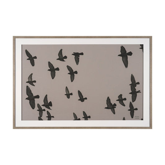 Mercana - Flock I by Nathan Larsona Hand Embellished Framed Photo Print under Glass - 15862 view 1