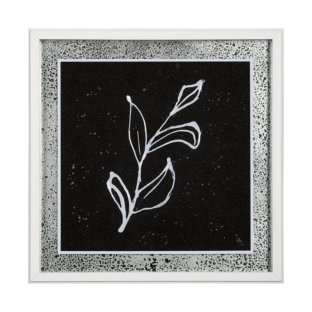 Mercana - Flora I by Mercana Studio a Hand Embellished Textured Framed Art Print Matted under Glass - 13472 view 1