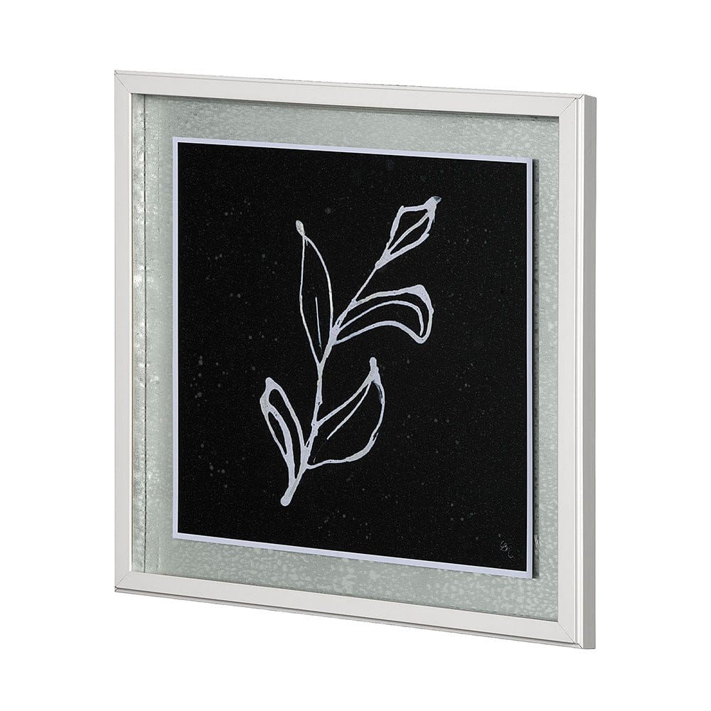 Mercana - Flora I by Mercana Studio a Hand Embellished Textured Framed Art Print Matted under Glass - 13472 view 2