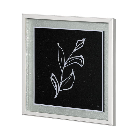 Mercana - Flora I by Mercana Studio a Hand Embellished Textured Framed Art Print Matted under Glass - 13472 view 2