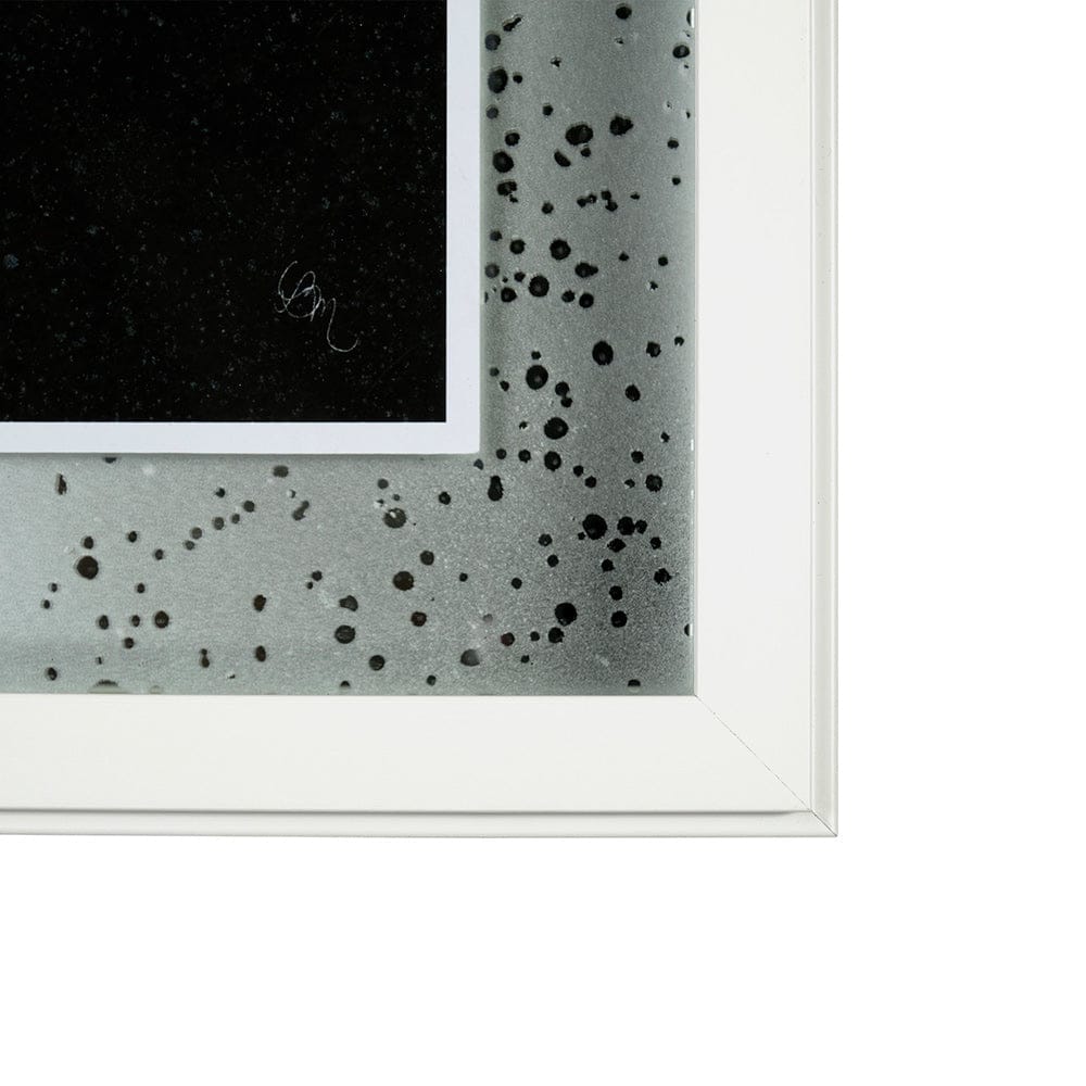 Mercana - Flora I by Mercana Studio a Hand Embellished Textured Framed Art Print Matted under Glass - 13472 view 3