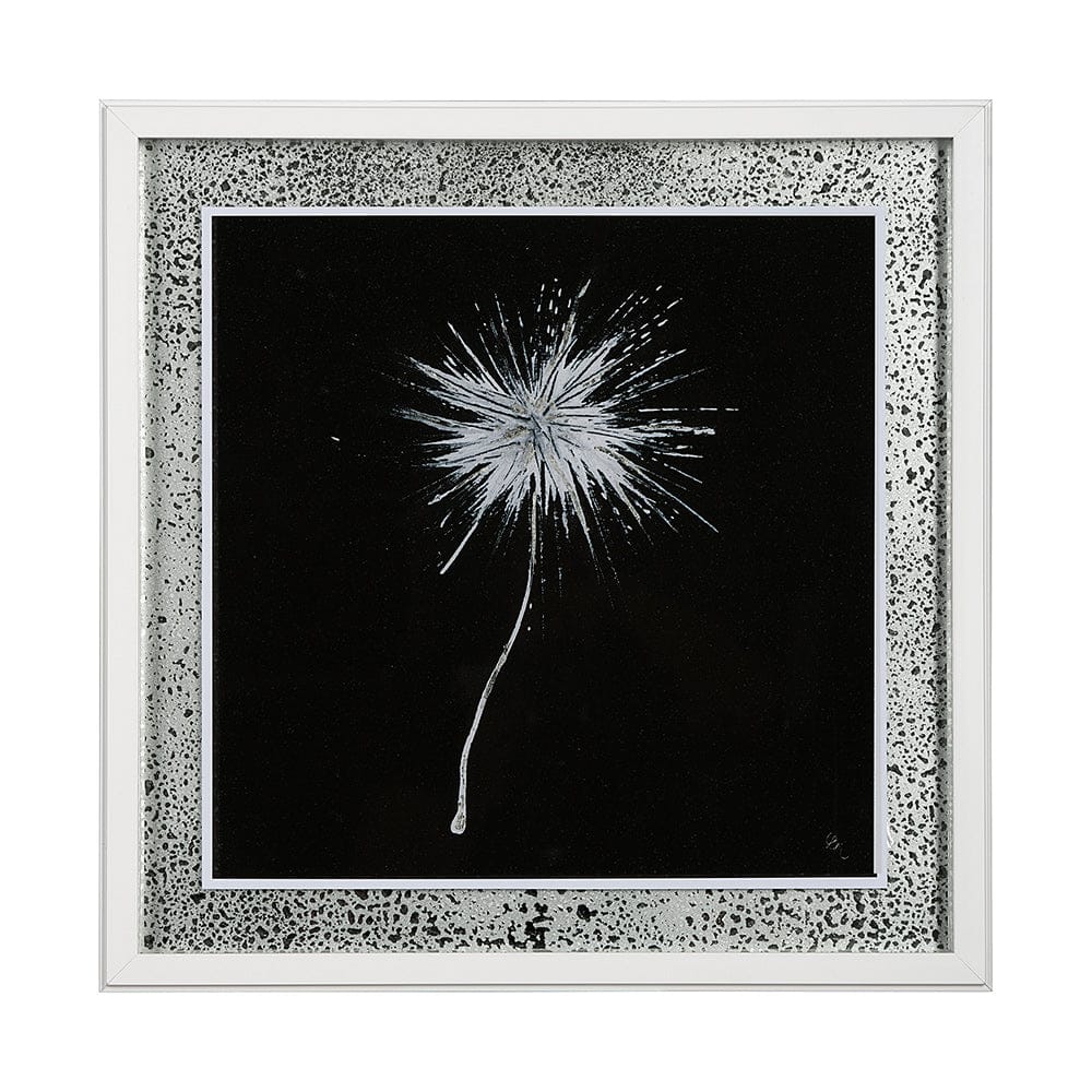 Mercana - Flora III by Mercana Studio a Hand Embellished Textured Framed Art Print Matted under Glass - 13474 view 1