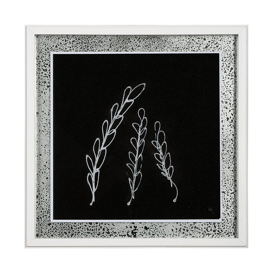 Mercana - Flora IV by Mercana Studio a Hand Embellished Textured Framed Art Print Matted under Glass - 13475 view 1