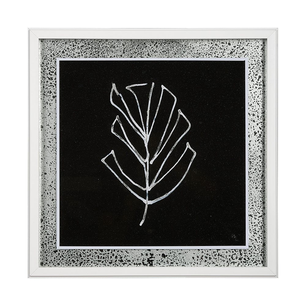 Mercana - Flora V by Mercana Studio a Hand Embellished Textured Framed Art Print Matted under Glass - 13476 view 1