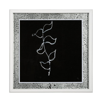 Mercana - Flora VI by Mercana Studio a Hand Embellished Textured Framed Art Print Matted under Glass - 13477 view 1