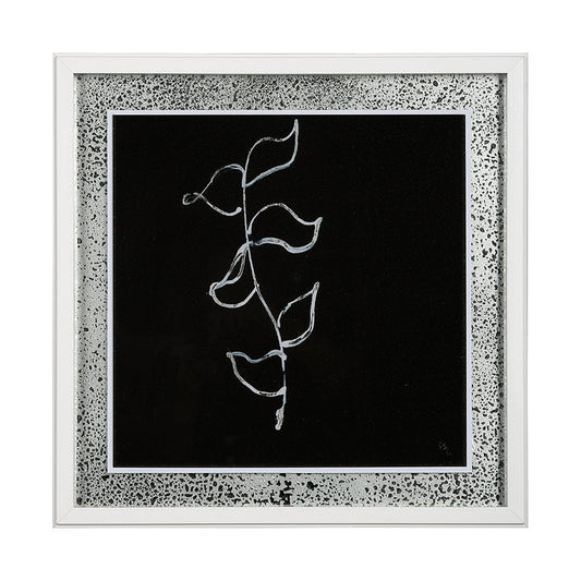 Mercana - Flora VI by Mercana Studio a Hand Embellished Textured Framed Art Print Matted under Glass - 13477 view 1
