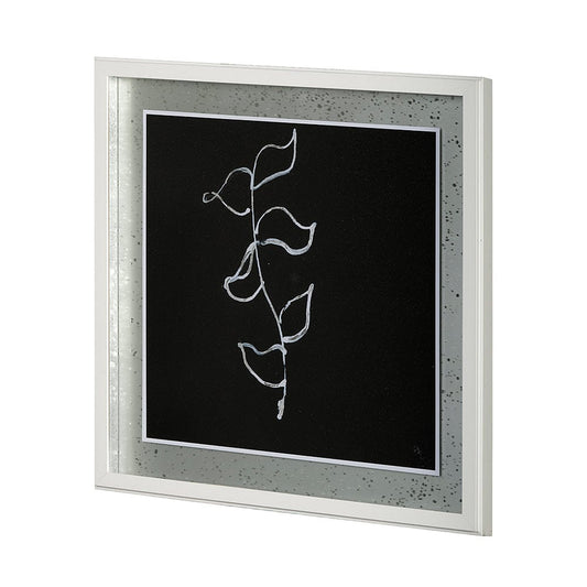 Mercana - Flora VI by Mercana Studio a Hand Embellished Textured Framed Art Print Matted under Glass - 13477 view 2