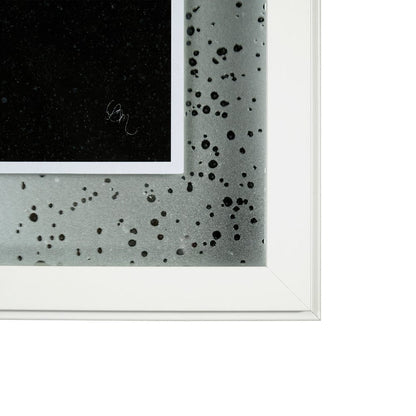 Mercana - Flora VI by Mercana Studio a Hand Embellished Textured Framed Art Print Matted under Glass - 13477 view 3