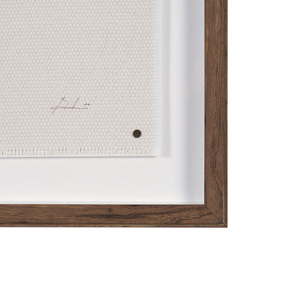 Mercana - Floral Impressions I by Melody Ducharme a Hand Embellished Framed Print under Glass - 15780 view 3