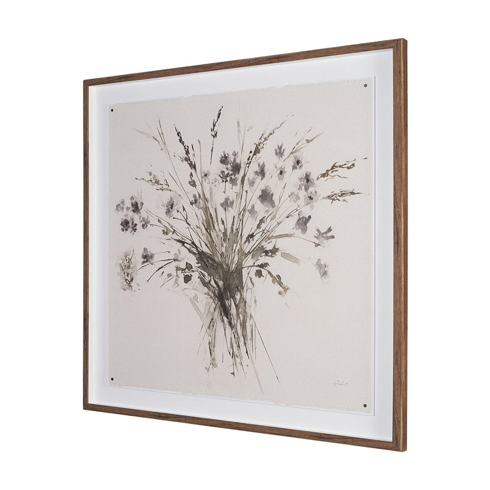 Mercana - Floral Impressions IV by Melody Ducharme a Framed Art Print Matted under Glass - 15825 view 4