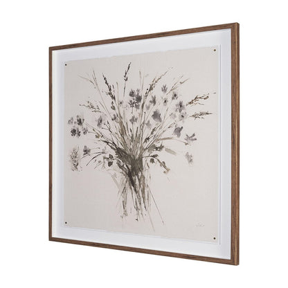 Mercana - Floral Impressions IV by Melody Ducharme a Framed Art Print Matted under Glass - 15825 view 4