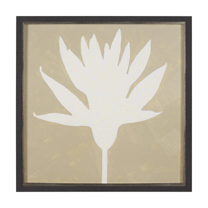 Mercana - Floral Silhouettes II by Liz Jardine a Hand Embelished Textured Framed Art Print - 15452 view 1
