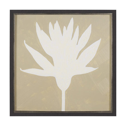 Mercana - Floral Silhouettes II by Liz Jardine a Hand Embelished Textured Framed Art Print - 15452 view 1