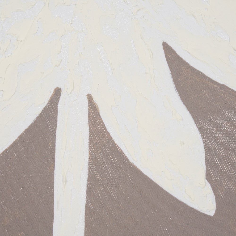 Mercana - Floral Silhouettes III by Liz Jardine a Hand Embelished Textured Framed Art Print - 15453 view 6