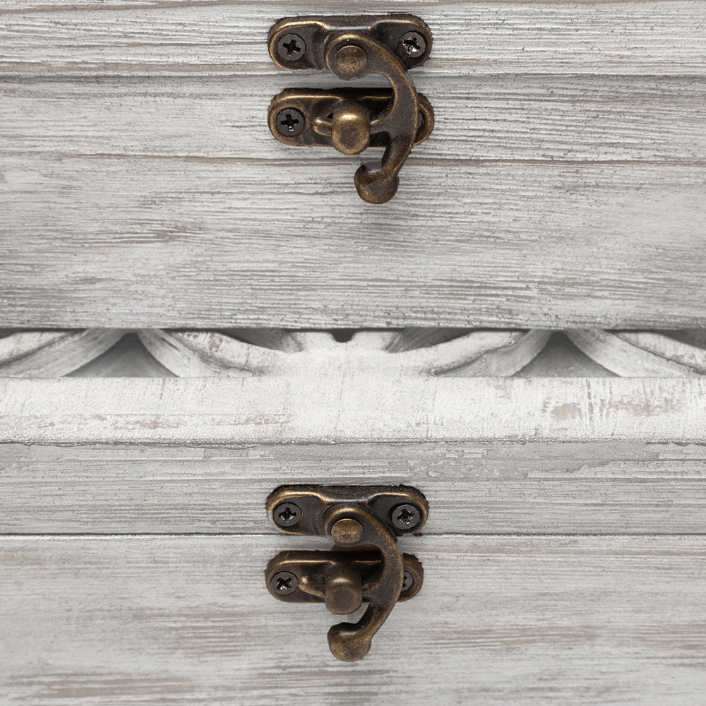 Mercana - Floribundus Off-White Decorative Boxes (Set of 2) - 57544_CLOSEOUT view 7