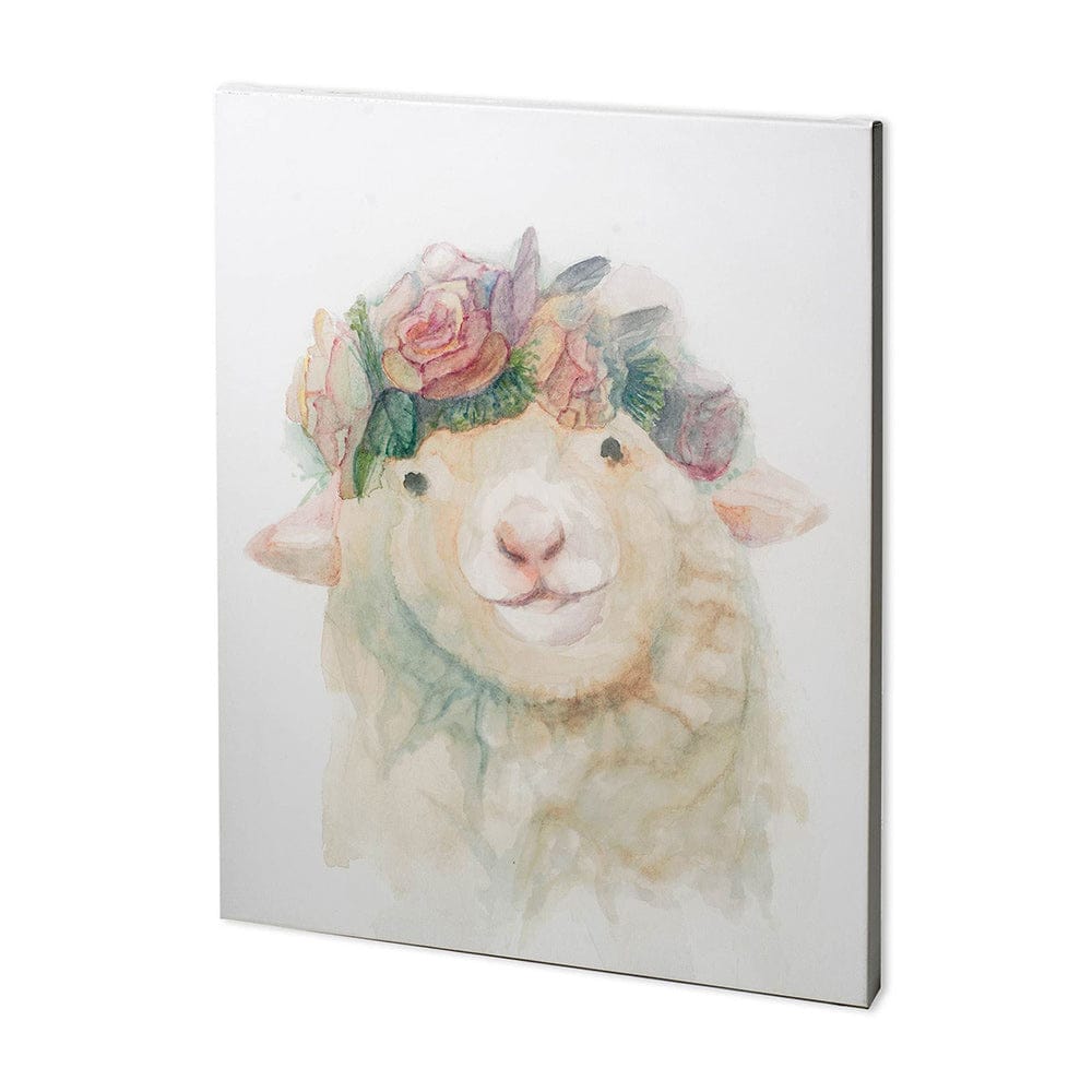 Mercana - Flower Crown I by Mercana Studio a Hand Embellished Textured Canvas - 100728-L view 1