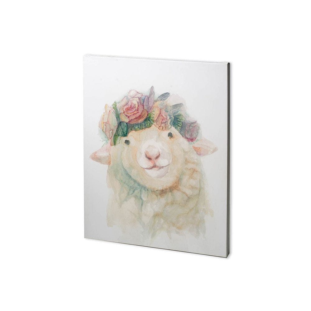 Mercana - Flower Crown I by Mercana Studio a Hand Embellished Textured Canvas - 100728-S view 1
