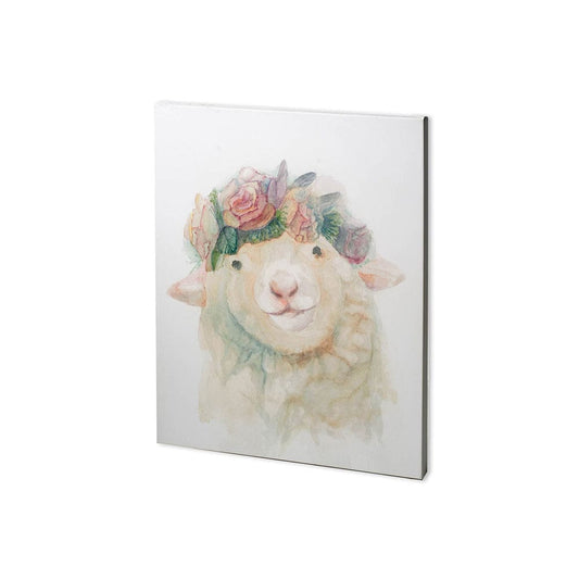 Mercana - Flower Crown I by Mercana Studio a Hand Embellished Textured Canvas - 100728-S view 1