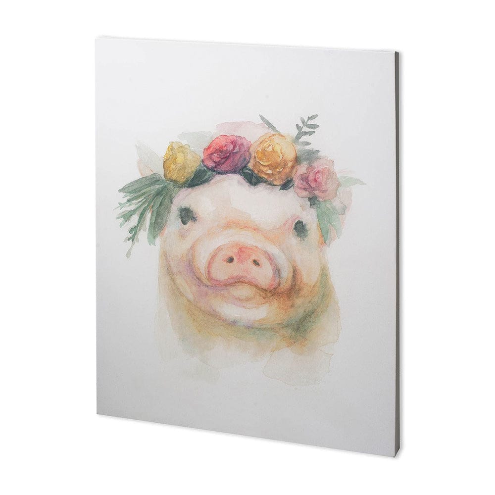 Mercana - Flower Crown II by Mercana Studio a Hand Embellished Textured Canvas - 100729-L view 1