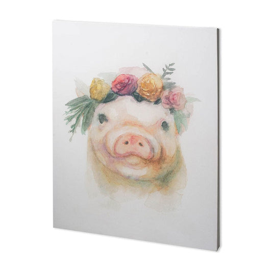 Mercana - Flower Crown II by Mercana Studio a Hand Embellished Textured Canvas - 100729-L view 1