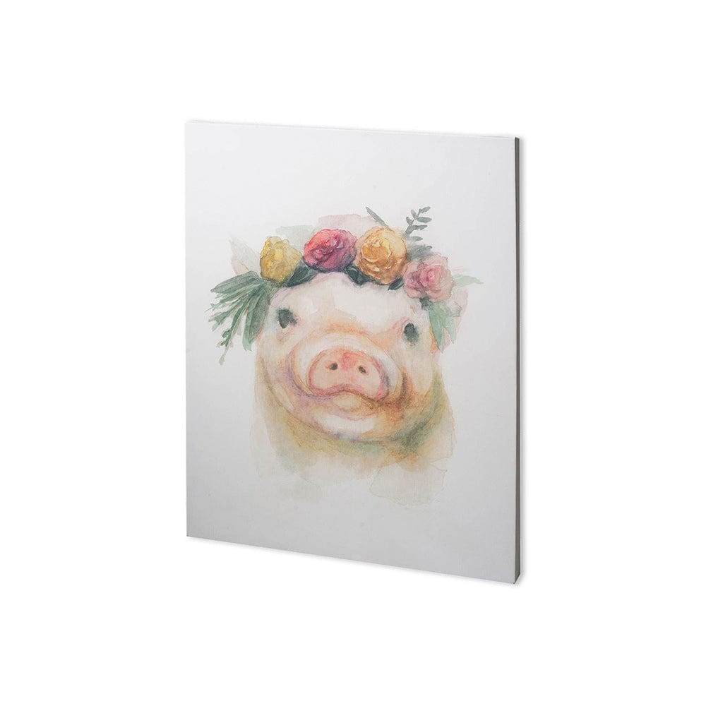 Mercana - Flower Crown II by Mercana Studio a Hand Embellished Textured Canvas - 100729-S view 1