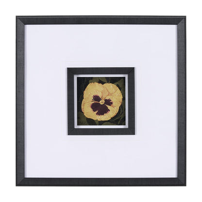 Mercana - Flower Portrait I by Mercana Studio a Hand Embellished Textured Framed Art Print Matted under Glass - 15224 view 1