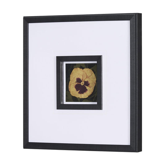 Mercana - Flower Portrait I by Mercana Studio a Hand Embellished Textured Framed Art Print Matted under Glass - 15224 view 2
