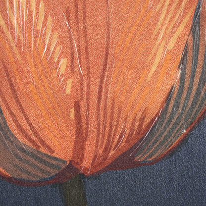 Mercana - Flower Portrait II TULIP by Mercana Studio a Hand Embellished Textured Framed Art Print - 15242 view 6