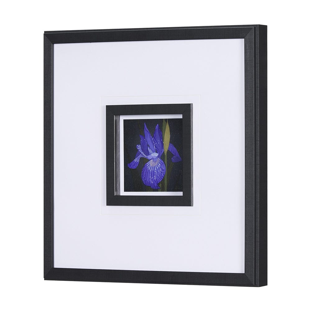 Mercana - Flower Portrait IV by Mercana Studio a Hand Embellished Textured Framed Art Print Matted under Glass - 15227 view 2