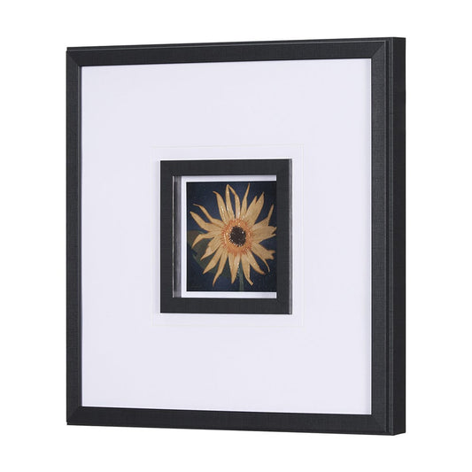 Mercana - Flower Portrait IX by Mercana Studio a Hand Embellished Textured Framed Art Print Matted under Glass - 15232 view 2