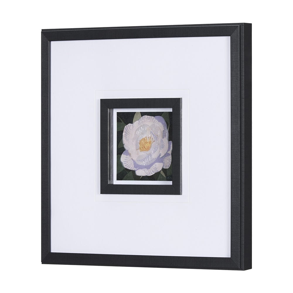 Mercana - Flower Portrait V by Mercana Studio a Hand Embellished Textured Framed Art Print Matted under Glass - 15228 view 2