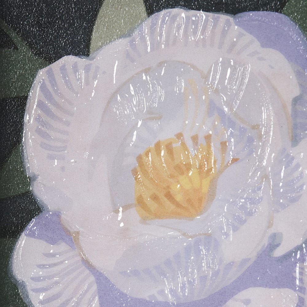 Mercana - Flower Portrait V by Mercana Studio a Hand Embellished Textured Framed Art Print Matted under Glass - 15228 view 7