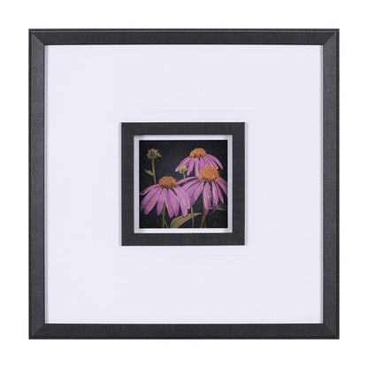 Mercana - Flower Portrait VI by Mercana Studio a Hand Embellished Textured Framed Art Print Matted under Glass - 15229 view 1
