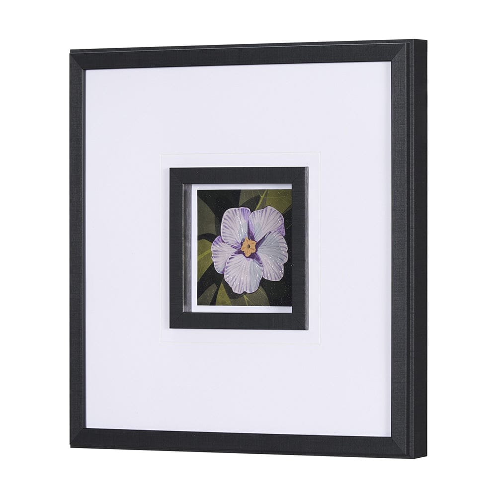 Mercana - Flower Portrait VII by Mercana Studio Hand Embellished Textured Framed Art Print Matted under Glass - 15230 view 2