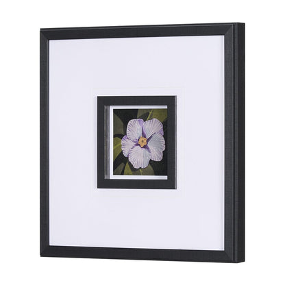 Mercana - Flower Portrait VII by Mercana Studio Hand Embellished Textured Framed Art Print Matted under Glass - 15230 view 2