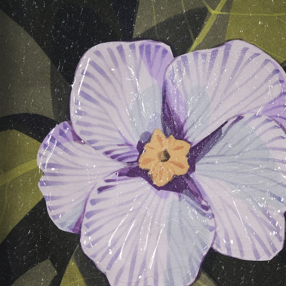 Mercana - Flower Portrait VII by Mercana Studio Hand Embellished Textured Framed Art Print Matted under Glass - 15230 view 7